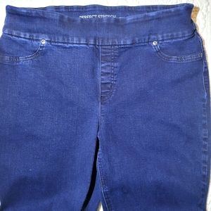 Perfect stretch jeans by Chicos